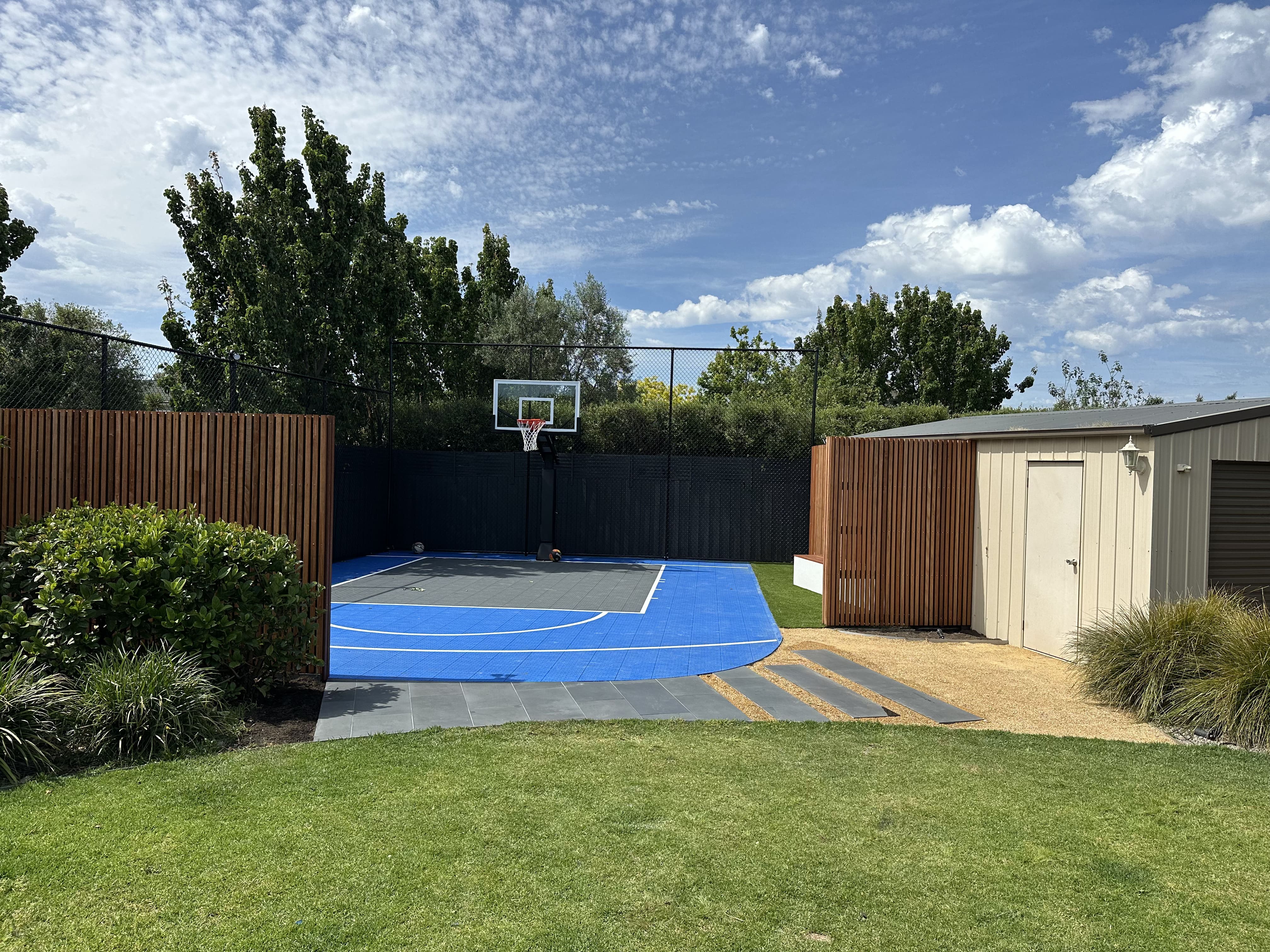Outdoor living and landscaping detail