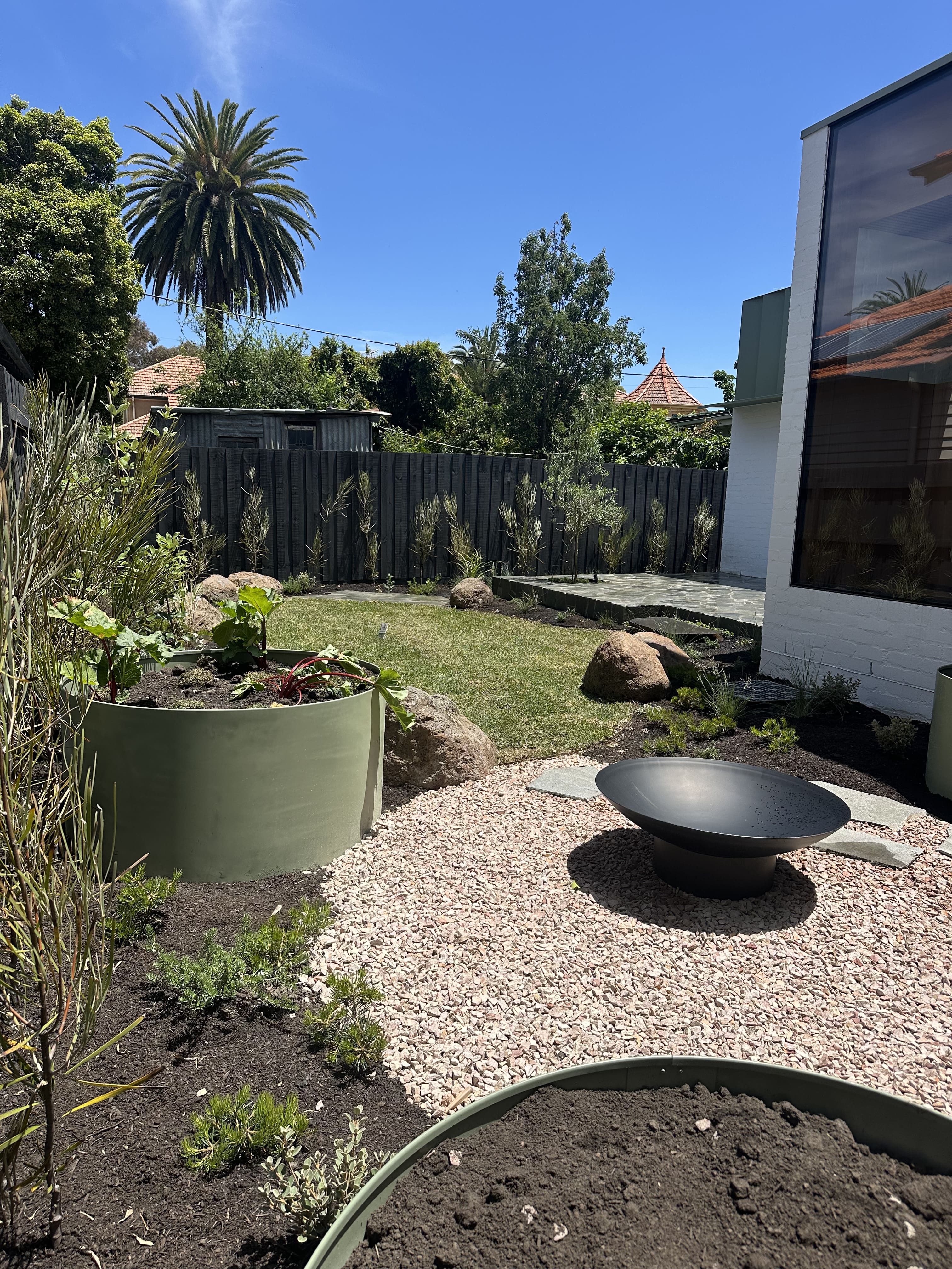 Landscaped outdoor area