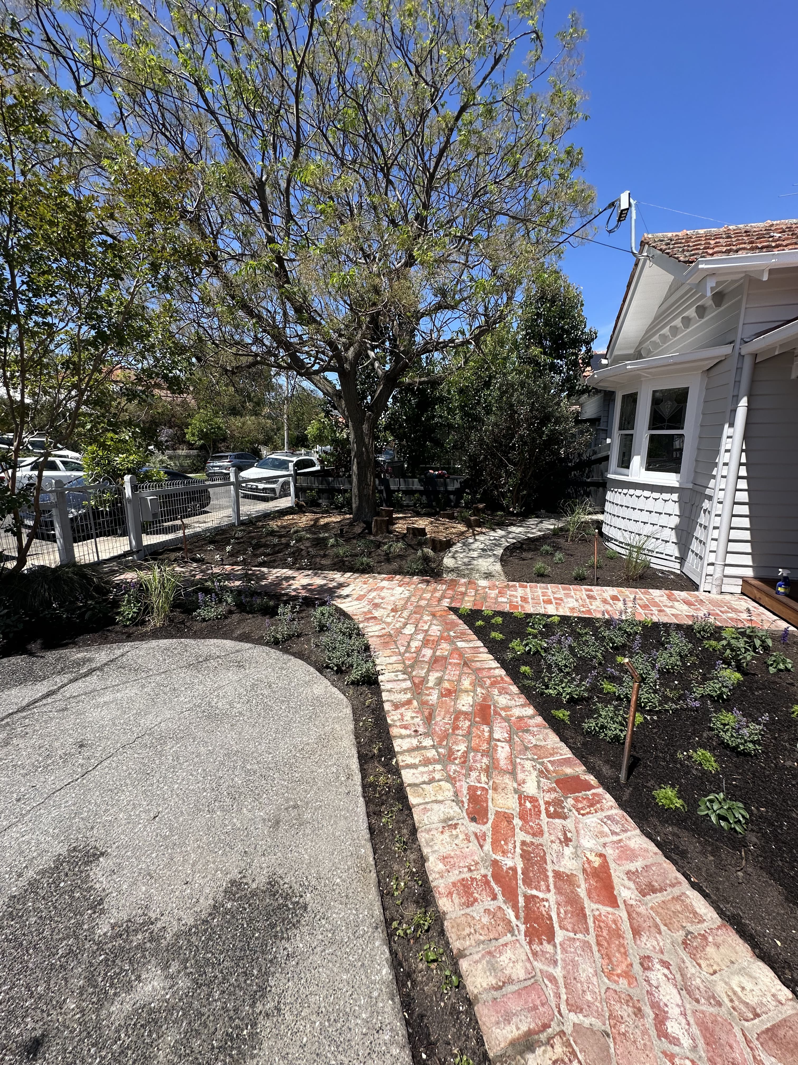 Bright landscaped outdoor space — Vibe Outdoors project
